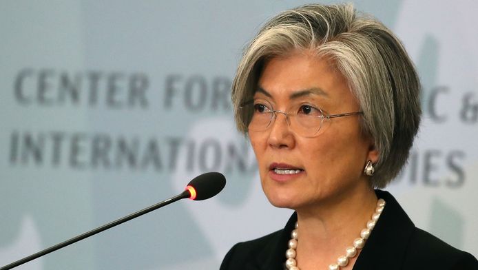 De Zuid-Koreaanse minister van Buitenlandse Zaken Kang Kyung-Wha riep in Washington de Amerikanen op de situatie met Noord-Korea niet te laten escaleren.