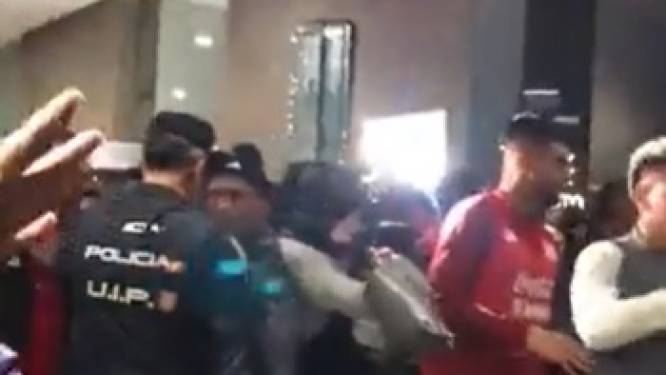 Violente altercation entre la police espagnole et la sélection nationale du Pérou