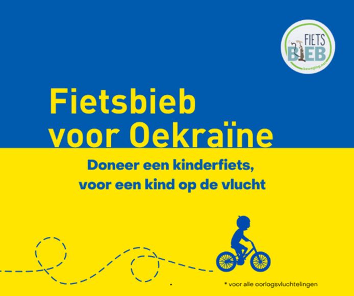 De Fietsbieb zamelt kinderfietsen in