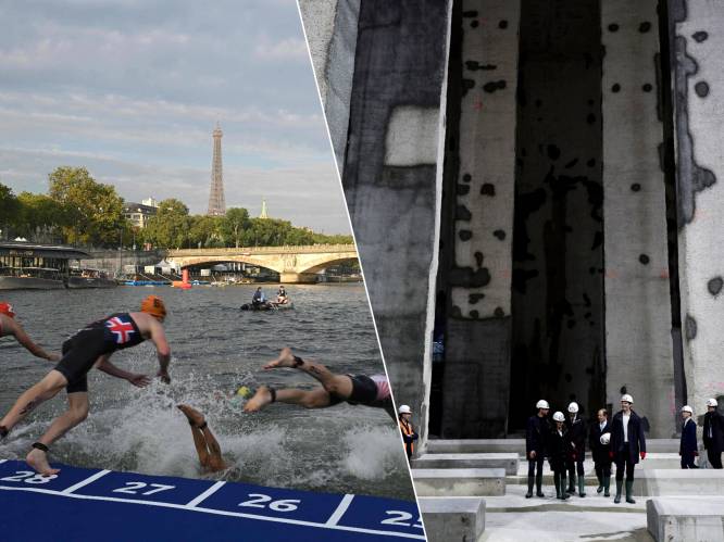 Op 3 maanden van de Spelen: Parijs opent bassin dat “alarmerend slechte water” van Seine moet helpen zuiveren