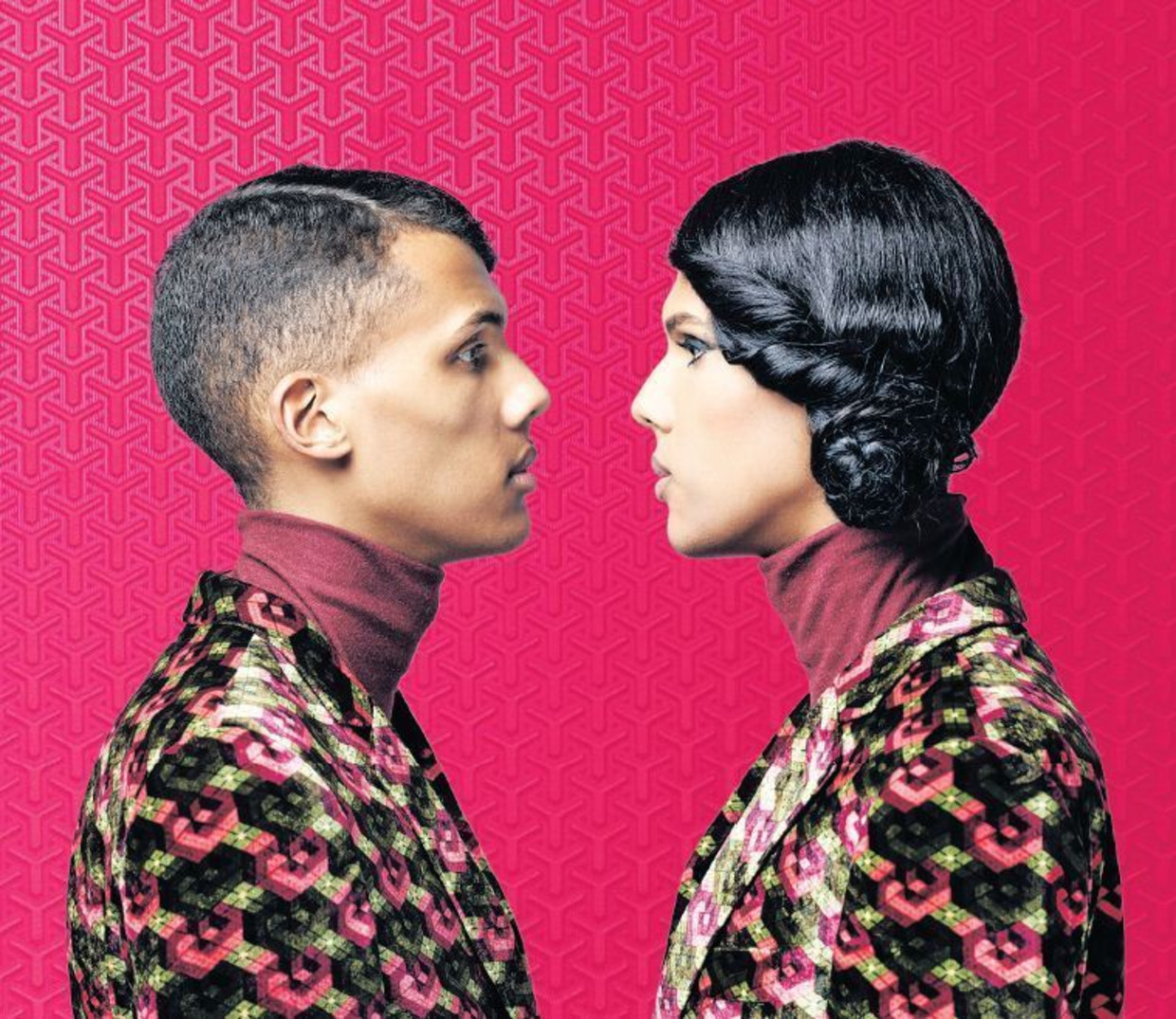 Het zoeken naar identiteit is een grondtoon bij Stromae. Niet vreemd, voor een artiest geboren uit een Vlaamse moeder en een Rwandese vader. Beeld Benjamin Brolet