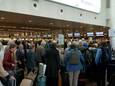 Het technisch probleem op de luchthaven van Zaventem leidde ‘s ochtends ook tot enkele vertragingen en dus ook lange wachtrijen.
