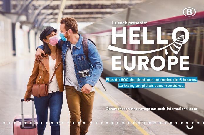 Opération "Hello Europe" de la SNCB