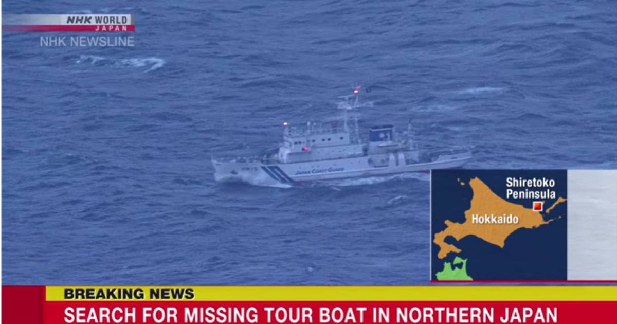 Quattro dispersi a bordo di una barca giapponese trovata in acqua gelata |  All’estero