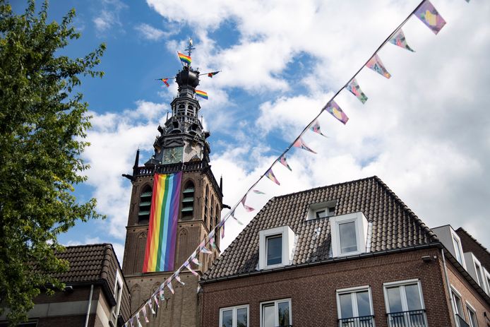 Roze Woensdag in Nijmegen.
