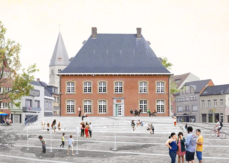 IN BEELD. Zo ziet de nieuwe stadskern van Torhout eruit Torhout In