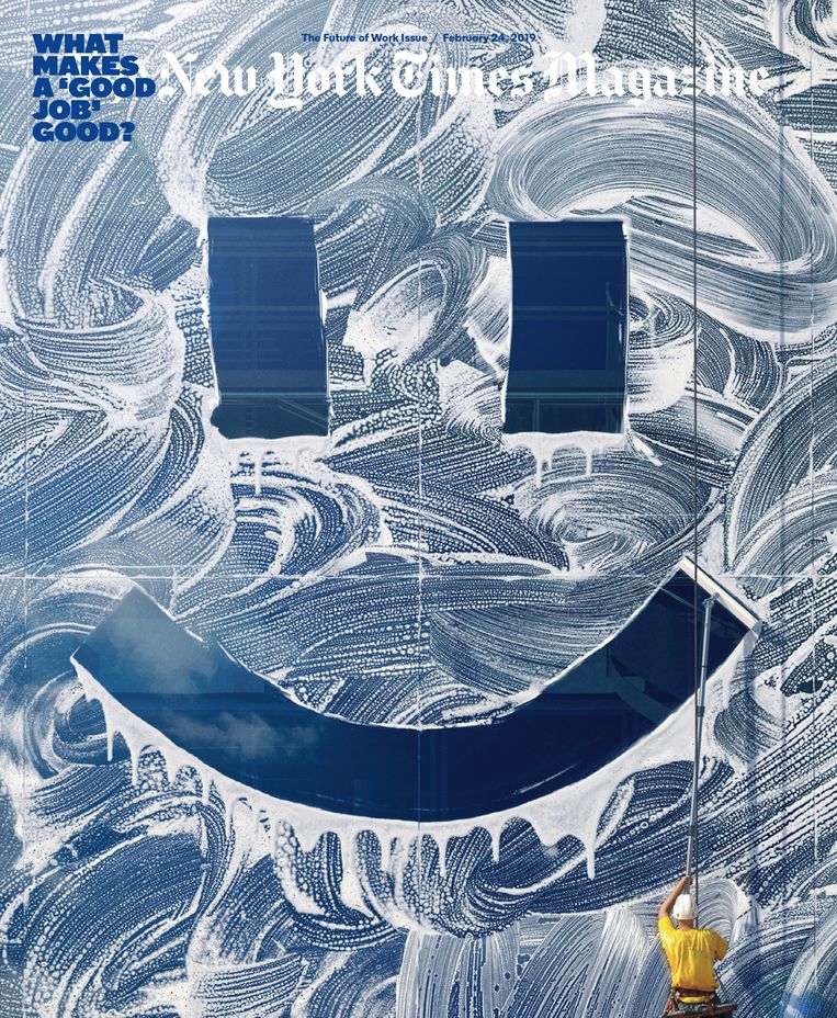 Een versleten icoon werd opnieuw tot leven gewekt. Beeld New York Times Magazine