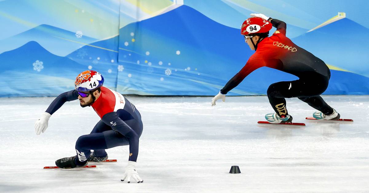 Sof voor Sjinkie Knegt op 1000 meter ‘Die Hongaar ging makkelijk liggen’ Olympische Spelen