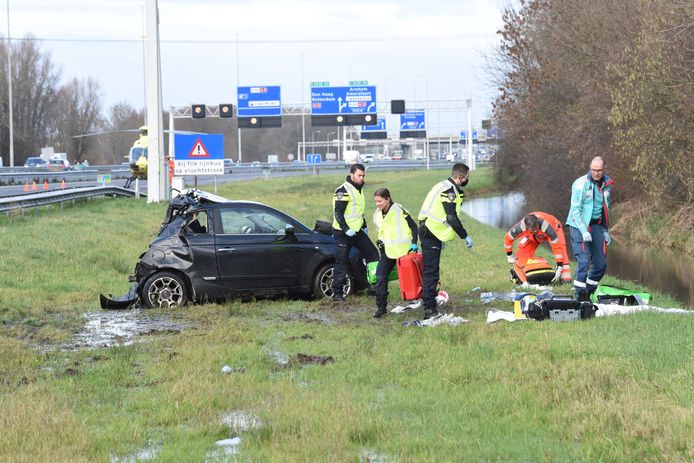 Ongeval A2 ter hoogte van Nieuwegein