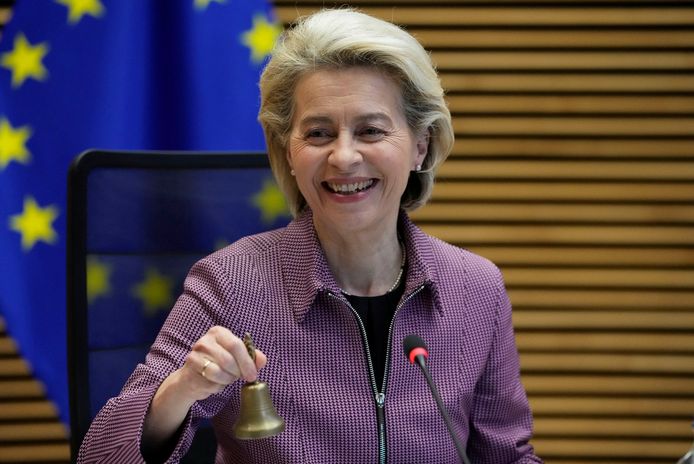 Voorzitter van de Europese Commissie, Ursula von der Leyen (Christlich Demokratische Union).