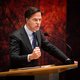 Een golf van ongeloof gaat door de zaal, als Rutte zegt dat hij zich niks herinnert