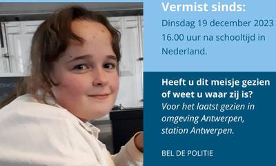 Renske (14) uit Emmeloord vermist, kocht vermoedelijk treinkaartje in Amersfoort