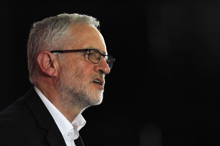Jeremy Corbyn Beeld AFP