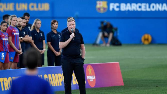Koeman spreekt fans bemoedigend toe: ‘Ondanks vertrek Messi veel vertrouwen in dit seizoen’