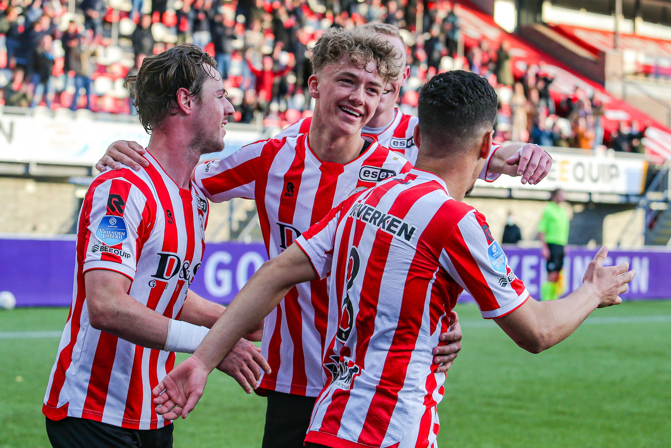 Voor Spartaan Sven Mijnans was met publiek spelen helemaal speciaal