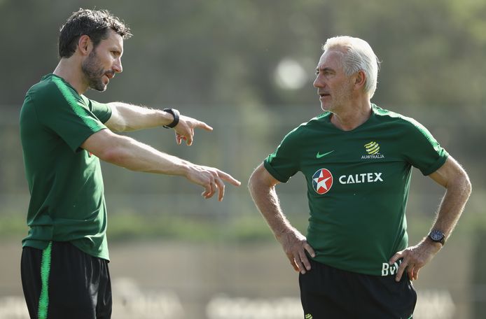 Mark van Bommel zijn schoonvader Bert van Marwijk.