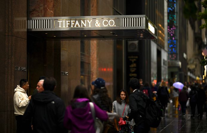 Het bekendste filiaal van Tiffany & Co is het megachique op 5th Avenue in Manhattan.