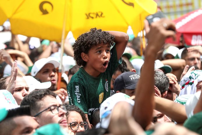 Fans van Palmeiras.