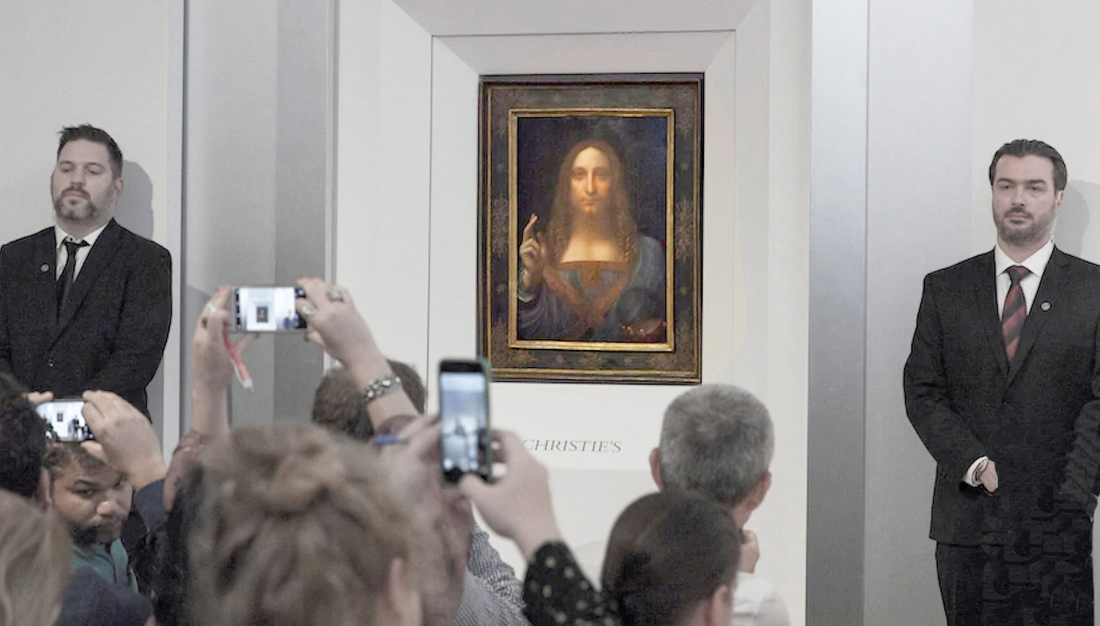 Duurste schilderij ter wereld (450 miljoen dollar) toch niet van Leonardo da Vinci? Foto hln.be
