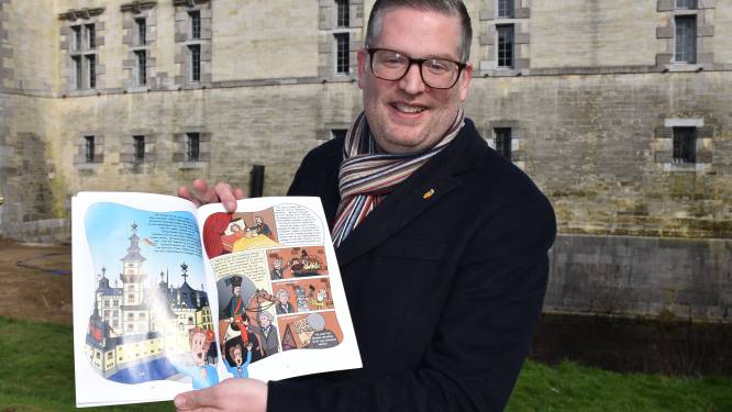 ‘De schat van Reckheim’, stripdebuut van Lieven Lemmens