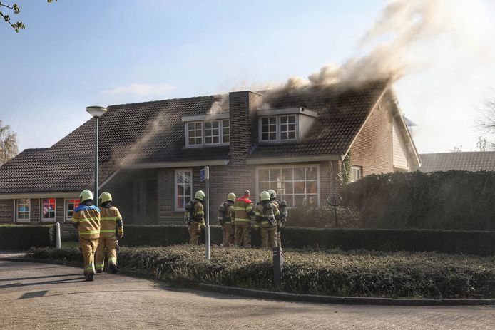 brand Toon van Durenlaan in Nistelrode