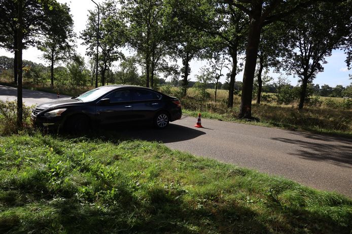 De botsing vond plaats op de Zeelandsedijk.