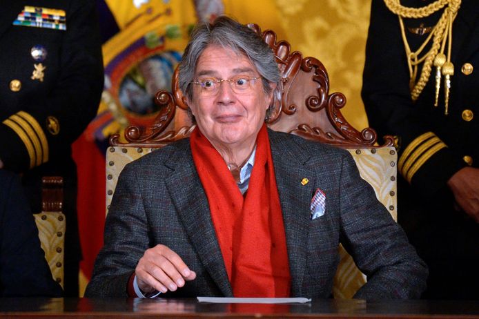 Guillermo Lasso, président équatorien.