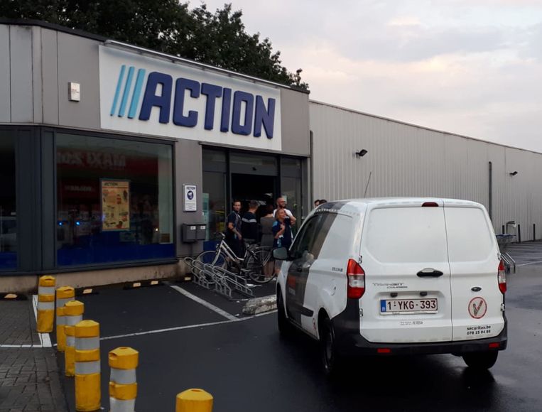 De Action in Geraardsbergen. Beeld Frank Eeckhout