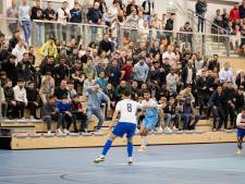 Zaalvoetballers ZVV Eindhoven geven niet thuis na gestaakt duel