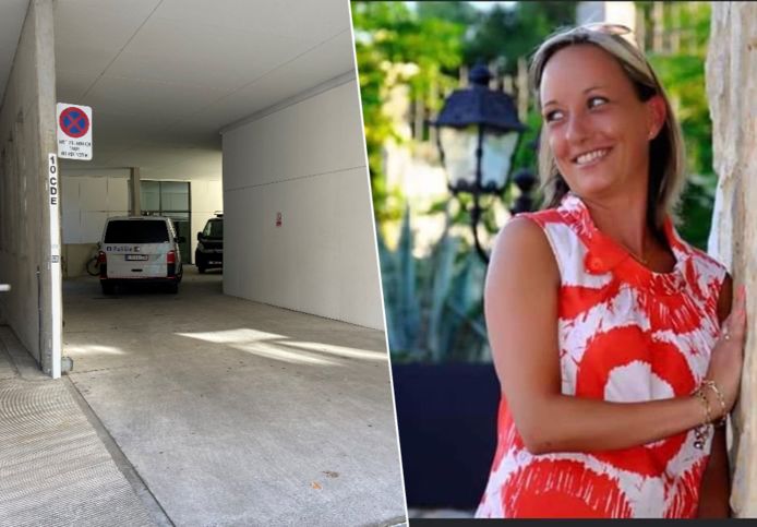 Links: De politie aan het appartement waar Michele werd gevonden. Rechts: Michele Titeca.