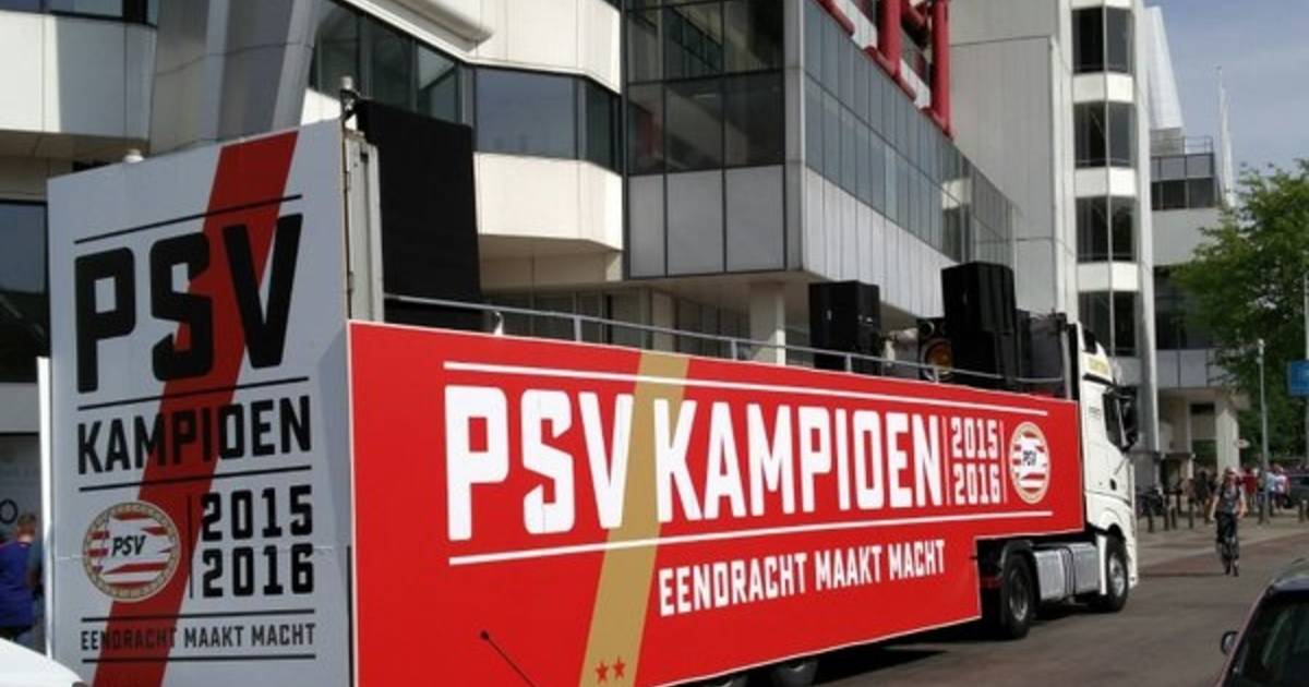 Nieuwe platte kar voor kampioenenteam van PSV Default ed.nl