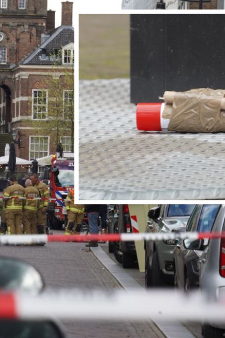 Explosief en gasfles vastgebonden aan knuffeltje, straat in centrum Zutphen enige tijd afgezet
