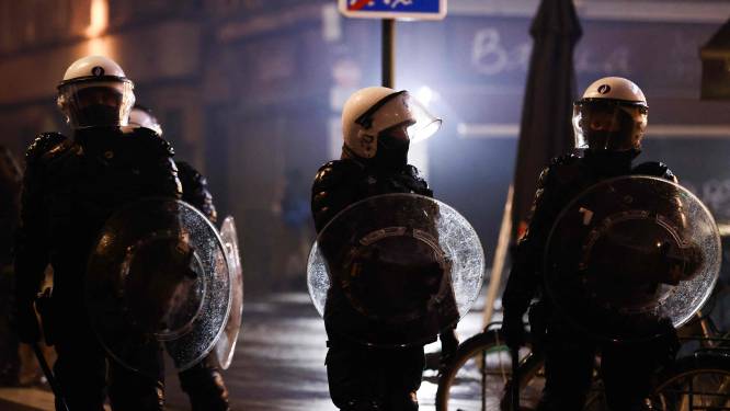 La police a dû intervenir aussi à Schaerbeek, Liège et Anvers