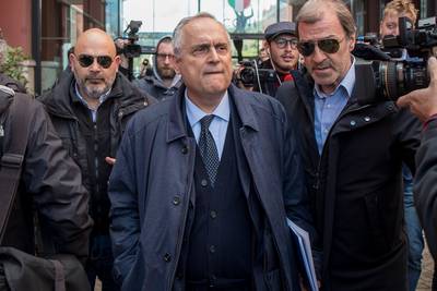 Lazio-voorzitter 12 maanden geschorst voor schenden coronaregels
