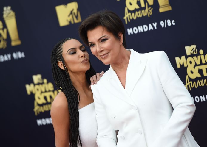 AFP - Kim Kardashian en Kris Jenner