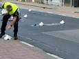 Team Verkeersongevallenanalyse doet onderzoek naar toedracht van botsing tussen motorrijder en fietser op Veldhovenring in Tilburg.