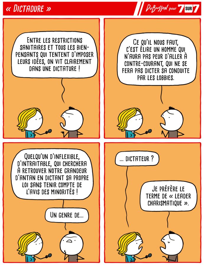 "Dictadure", lundi 22 novembre 2021