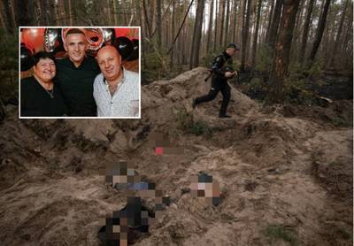 De gruwel die schuilgaat achter deze foto: “Oekraïense burgemeester en haar gezin geëxecuteerd”