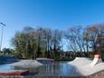 Het skatepark ging in november 2022 open, maar gaat nu weer even dicht voor de laatste afwerking.