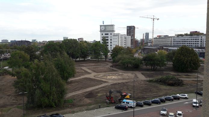 Het Gloeilampplantsoen op Strijp-T in Eindhoven heeft de afgelopen weken een grote onderhoudsbeurt ondergaan.