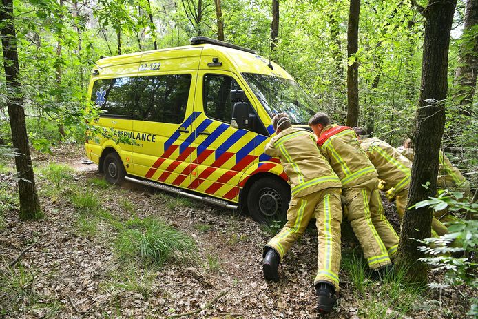 Een man raakte zwaargewond bij het ongeval met zijn quad in Heeze.