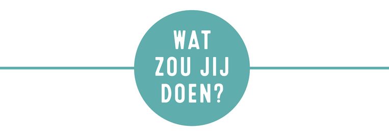 header Wat zou jij doen juiste kleur Beeld redactie