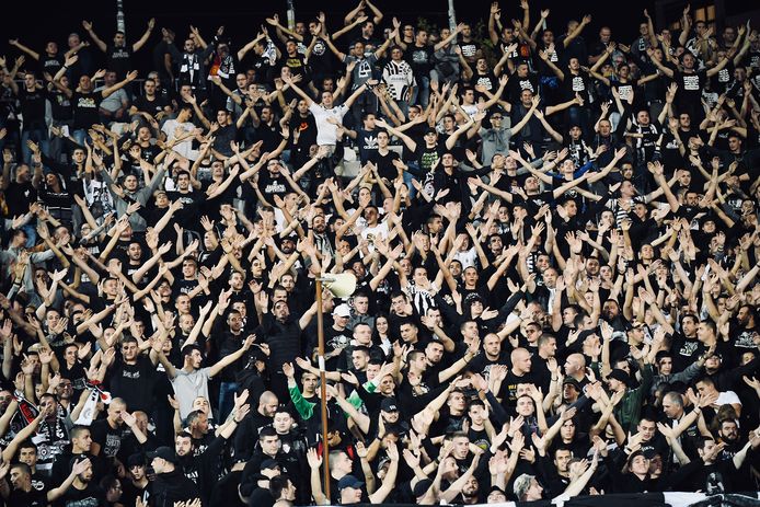Partizan kan in Belgrado rekenen op de steun van luidruchtige supporters.