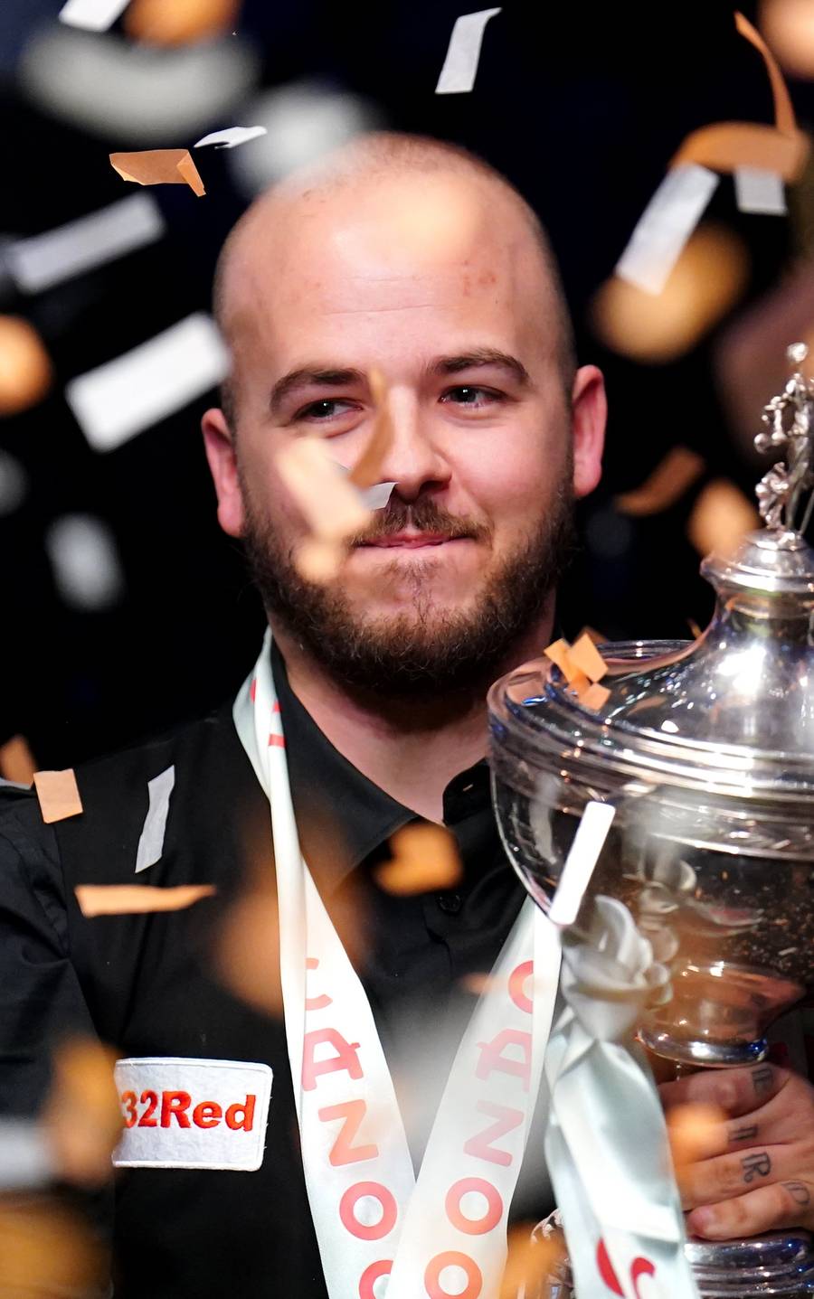 Luca Brecel wint de Titel