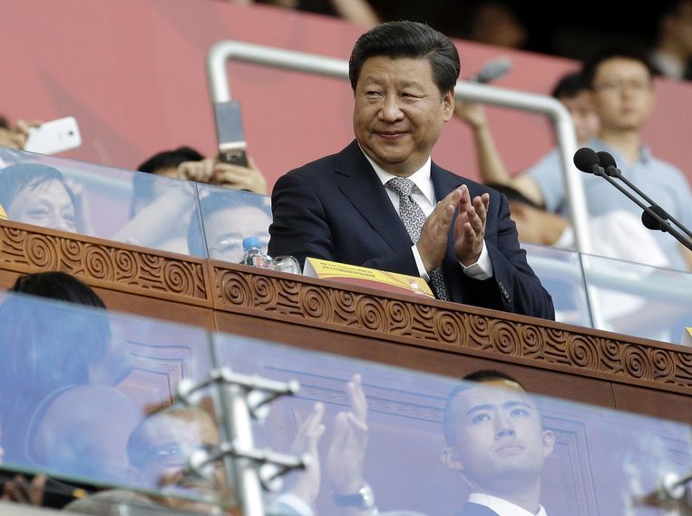 De Chinese president Xi Jinping. Beeld ap