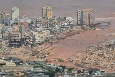 Mediterrane orkaan doet twee dammen breken in Libië: 
