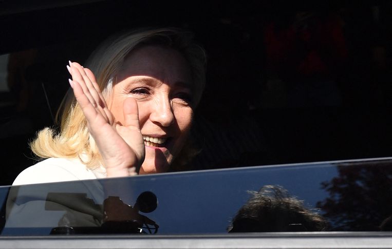 Marine Le Pen. Beeld AFP