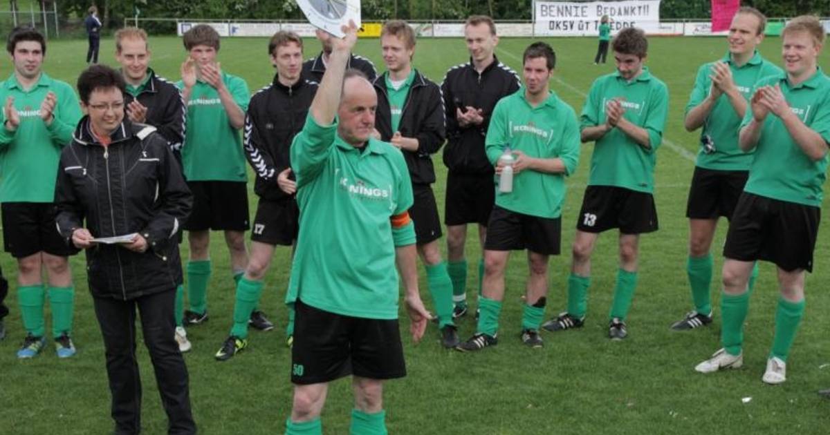 Bennie Kuijpers trapte laatste bal
