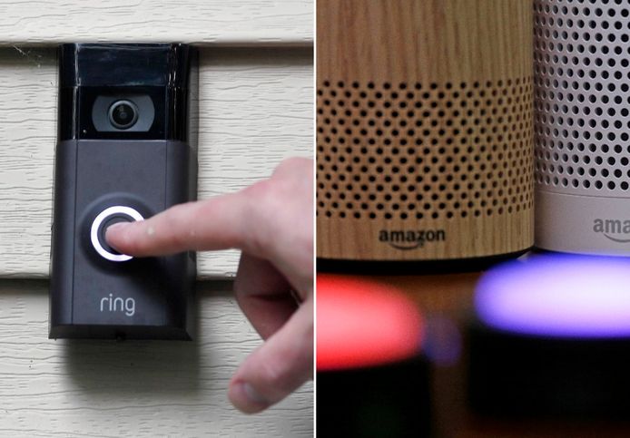 De schikking heeft betrekking op Amazons videodeurbel 'Ring' en slimme speaker 'Alexa'.