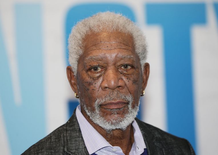 De Amerikaanse acteur Morgan Freeman. Beeld Photo News